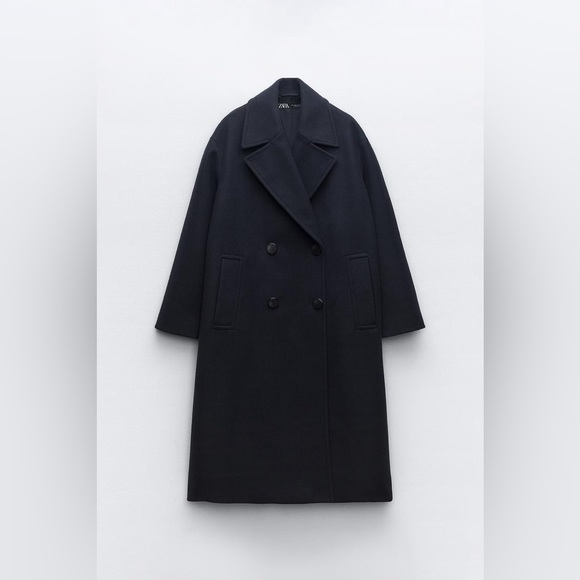 Zara Soft Oversized Coat - Picture 1 of 6